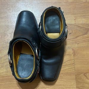 Women’s Frye harness shoes